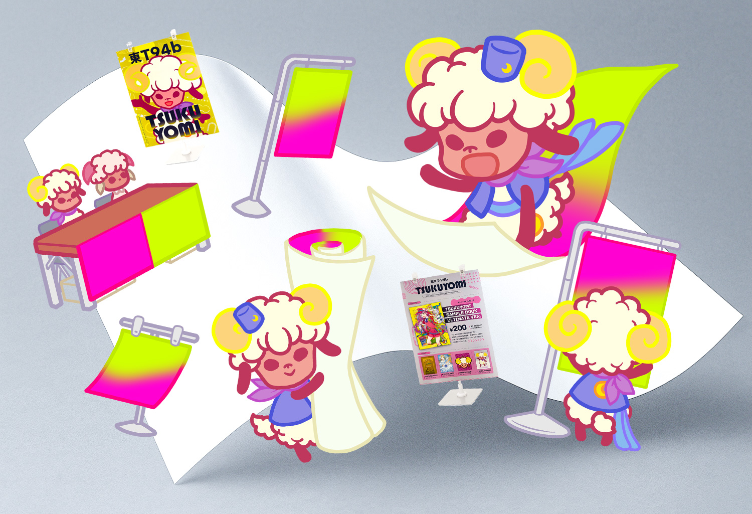 会場の目印！大判ポスター